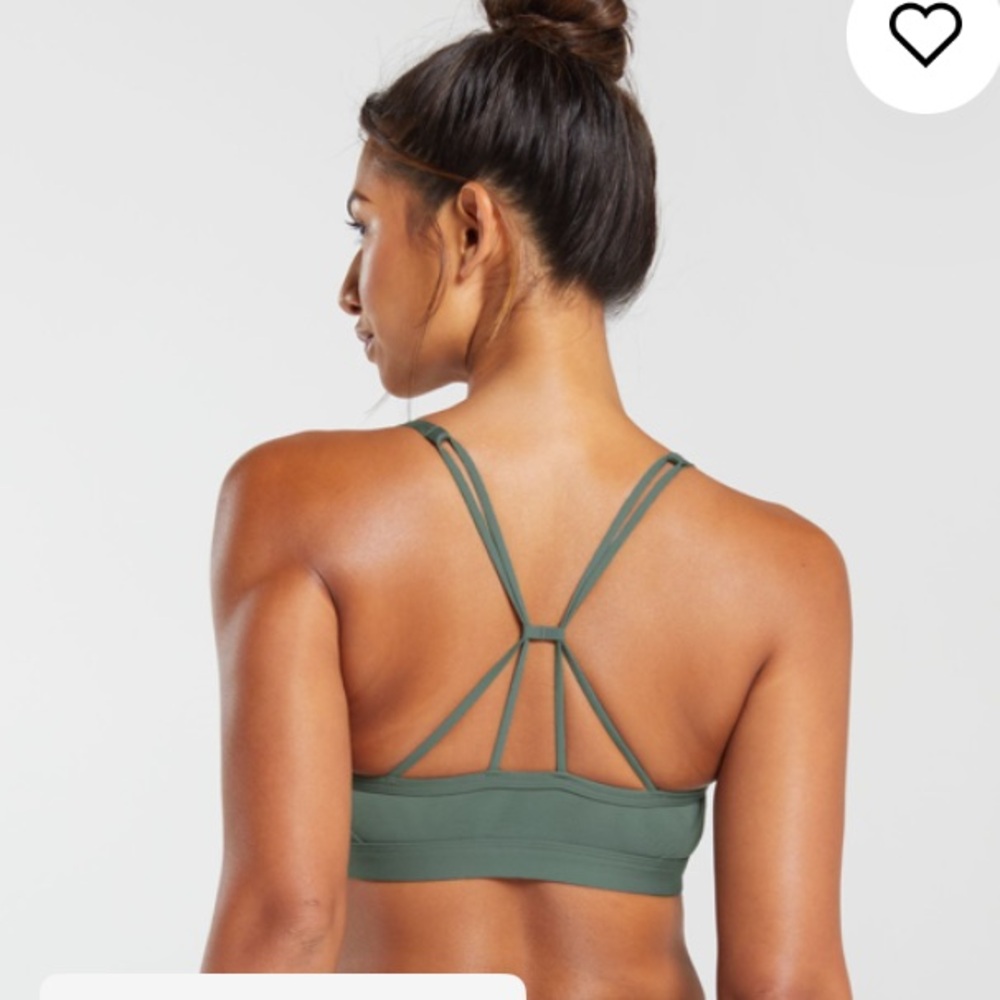 Gymshark Ruched Strappy Sports Bra